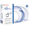 Repel Antiglare Shield 4-Ply Face Masks – ASTM Level 3, 25/Box, 4 Boxes/Case - Silver