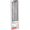 GC Metal Strips – Extra Coarse (No. 200 Mesh – 140 Micron), Red, 12/Pkg