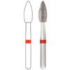Midwest® Once™ Single Use Diamond Bur – FG, Fine, Football, 25/Pkg - # 368, 2.3 mm Diameter, 5.2 mm Length