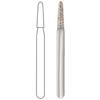 Midwest® Diamond Bur – FGSS, Medium, Cone, 5/Pkg - Taper Modified Bevel End, # 878K, 1.4 mm Diameter, 8.0 mm Length