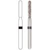 Midwest® Diamond Bur – FGSS, Cylinder, 5/Pkg - Super Coarse, Black, KS Cylinder Round End, # KS2, 1.4 mm Diameter, 8.2 mm Length