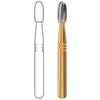 Midwest® Esthetic Finishing Burs, FG - Egg 12 Blade, # 7406B, 1.8 mm Diameter, 3.4 mm Length, 10/Pkg