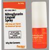 Nitroglycerin Lingual Spray – Pump, 400 mcg Strength, 4.9 g Volume, 1/Pkg