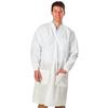 Patterson® Premium Lab Coats, 10/Pkg - White, Large