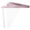 Visor Shield Protective Barrier System Kit - Peach, Medium