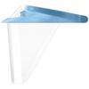 Visor Shield Protective Barrier System Kit - Blue, Medium