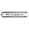 E-Z ID Rings Small Refill – 1/8", 25/Pkg - Blue