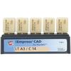Blocs IPS Empress® CAD PlanMill™ - LT (translucidité faible), C14, 5/emballage - Shade A3