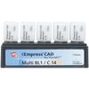 Blocs IPS Empress® CAD PlanMill™ - Multi, C14L, 5/emballage - Shade B1