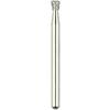 Robot® Point Diamond Burs – FG, Medium, White, Inverted Cone - # 012, 1.6 mm Diameter, 1.6 mm Length