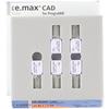 Blocs IPS e.max® CAD pour PrograMill™ - C14, 5/emballage - Shade BL1, Low Translucency