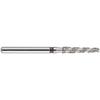 Midwest Once® Helical Single Use Diamond Bur – FG, Super Coarse, 25/Pkg - Cone, #847, 0.8 mm Diameter, 1.4 mm Length