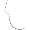 Perma Sharp® Blue Polypropylene Suture Needle – Nonabsorbable, 5-0, T-28, 17.5 mm, 1/2 Circle, Taper Point, 18", 12/Pkg