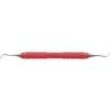 Sickle Scaler – # 4, Nevi, Lite, Double End - C8 Resin 8 Colors® Handle