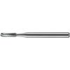 Fraises en carbure opératoires chirurgicales KaVo Kerr™, FG, chirurgie buccale - Straight Round End Crosscut 6 Flute, # 1557, 1 mm Diameter, 3.7 mm Length, 10/Pkg