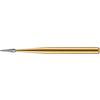 Fraises en carbure pour taille et finition KaVo Kerr™ – FG, cannelure 12 de finition conique, 10/emballage - # 7611, 1 mm Diameter, 3.9 mm Length
