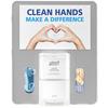 PURELL® MESSENGER™ Floor Stand Hygiene Bracket - Silver
