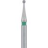 Patterson® Ultrasharp Diamond Burs – FG Standard, Coarse, Round, 5/Pkg - # 801-010, 1.0 mm Diameter
