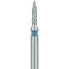 Patterson® Ultrasharp Diamond Burs – FG Standard, Medium, Flame Diamond, 5/Pkg - # 862-012, 1.2 mm Diameter, 5.0 mm Length