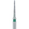 Patterson® Ultrasharp Diamond Burs – FG Standard, Coarse, Torpedo Taper, Modified Chamfer Diamond, 5/Pkg - # 878K-010, 1.0 mm Diameter, 8.0 mm Length