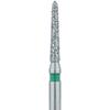 Patterson® Ultrasharp Diamond Burs – FG Standard, Coarse, Torpedo Taper, Modified Chamfer Diamond, 5/Pkg - # 878K-014, 1.4 mm Diameter, 8.0 mm Length