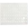 Porte-fraises en plexiglas transparent - 72 Holes, 36 FG/36 RA