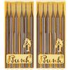 Busch® Tungsten Vanadium Steel Burs – Single Cut Cone Square, Bur #17-007, HP 