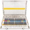 Stainless Steel Sterilization Cassette, 16-Instrument 