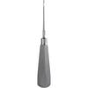 Slim Luxating Elevator – Long, Straight, Stainless Steel, 2 mm 