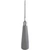 Slim Luxating Elevator – Long, Straight, Stainless Steel, 3 mm 