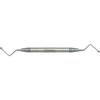 Surgical Curette – # 12, Miller, Large, Angled Shank, Stainless Steel, DuraLite® ColorRings™ Handle, Double End 