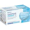 Masque pédiatrique à boucles auriculaires SafeMask® – ASTM niveau 1, sans latex, bleus, 50/emballage - SafeMask™ Junior Procedure Earloop Face Mask – ASTM Level 1, Latex Free, Blue, 50/Pkg