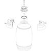 Water Bottle Replacement, White 