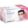 Masques procéduraux à boucles auriculaires Medicom® SafeMask® FreeFlow™ – ASTM F2100 de niveau 1, 50/emballage - Pink