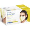 Masques SafeMask® Premier à faible barrière de protection - ASTM niveau 1, 50/boîte - Yellow