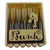 Busch® Tungsten Vanadium Carbide Excavating Burs – Round, Bur #1/4-1/2 - Bur #1/2, ISO Size 006, HP