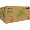 BeeSure Floral Design Face Masks – ASTM Level 3, Earloops, 50/Pkg - Fern