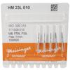 Tungsten Carbide Burs – HM 23L Tapered Fissure FG, 5/Pkg - # 170L, 1.0 mm Diameter