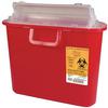 Universal Fit Sharps-Tainer – 5.4 Quart, Red 