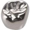 Stainless Steel Permanent Molar Crowns Refill, 5/Pkg