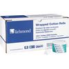 Wrapped Cotton Rolls – 1-1/2", 2000/Pkg - Nonsterile
