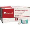 Wrapped Cotton Rolls – 1-1/2", 2000/Pkg - Sterile