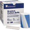 Rouleaux de coton tressé - Medium, 4" x 3/8", Nonsterile, 250/Pkg