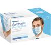 Masques SafeMask® Premier Plus à bandes auriculaires – ASTM niveau 2, 50/boîte - Safe+Mask® Premier Plus Earloop Masks – ASTM Level 2, 50/Pkg