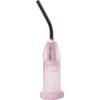 Defend Plus® Prebent Dispensing Tips, 100/Pkg - Pink, 18 Gauge, Liner and Base Syringes