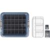 Tubs and Cover, Complete Tub - Blue
