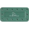 Magnetic Bur Block, 14-Hole, 1/Pkg - Green