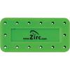 Magnetic Bur Block, 14-Hole, 1/Pkg - Vibrant Green
