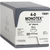Monotex® PTFE Nonabsorbable Surgical Sutures – 3/8 Circle, Reverse Cutting, Standard Needle, 18", 12/Pkg
