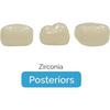 Zirconia Universal Kinder Krowns, Lower